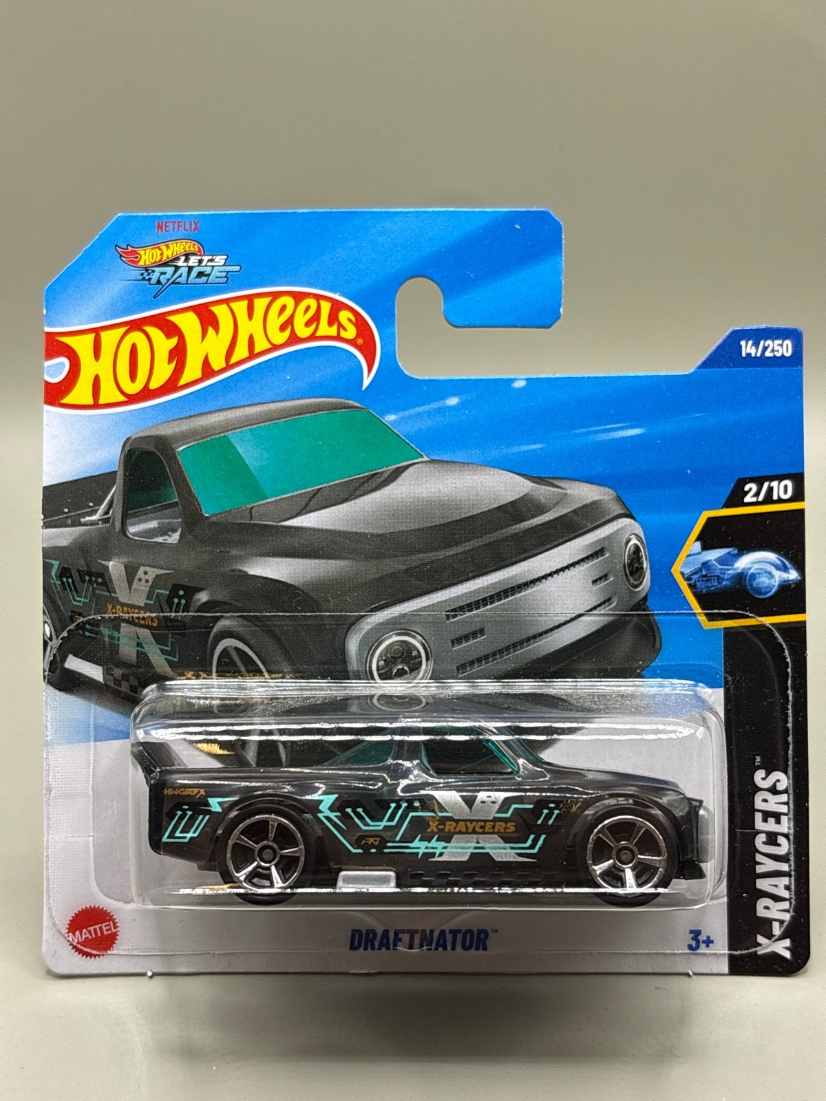 Hot Wheels 2025 Draftnator X-Raycers Netflix Let's Race