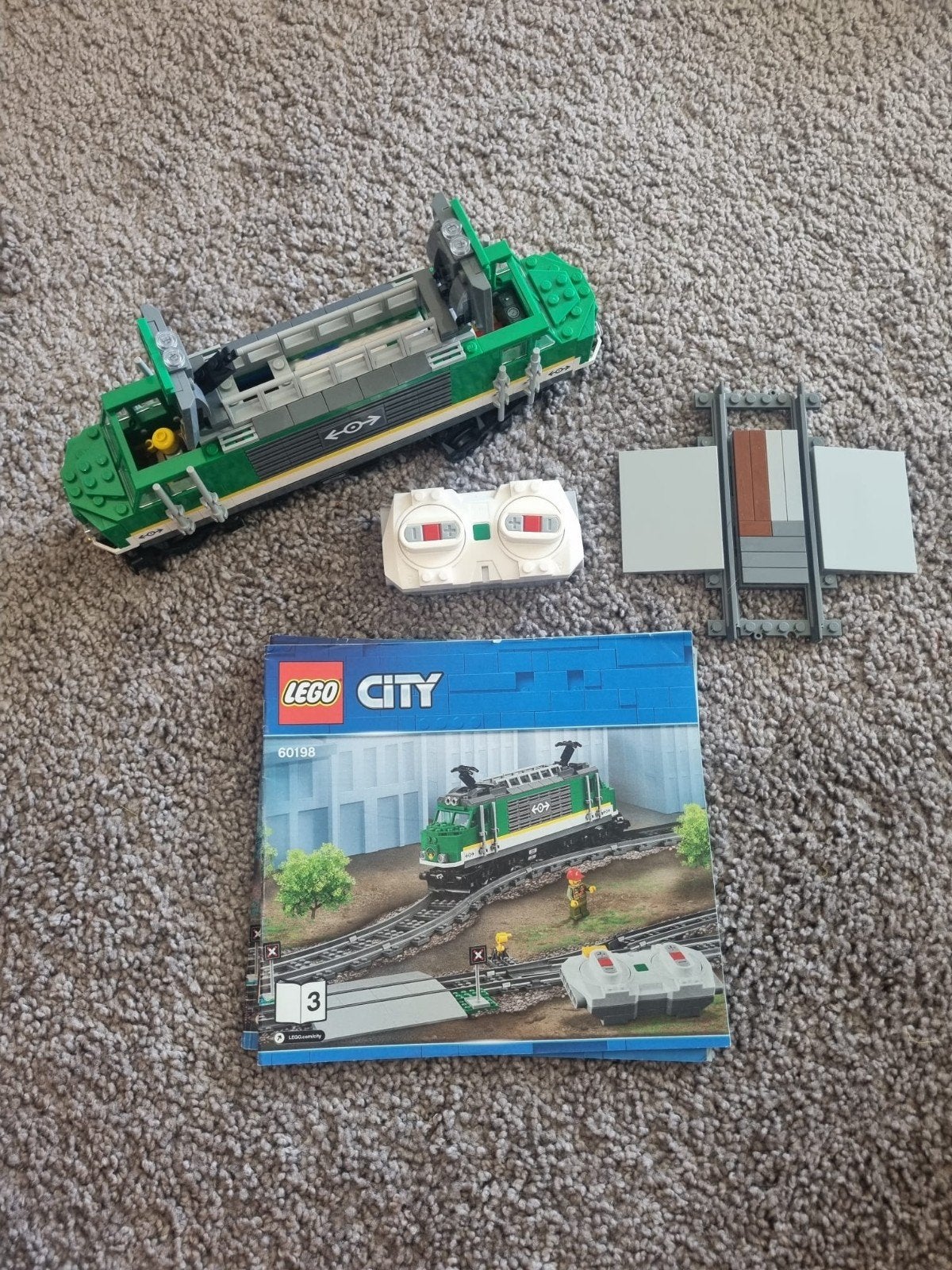 LEGO City Trein(60198), Ophalen of Verzenden, Gebruikt, Overige merken