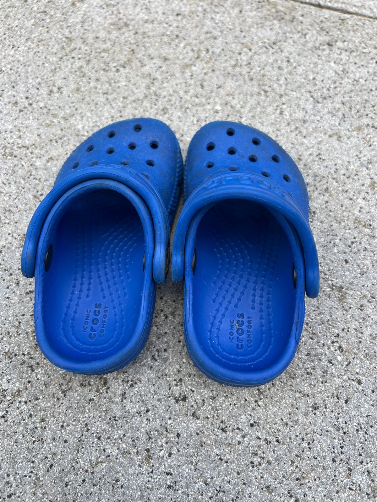 Crocs C5 Blauw / Blue Bolt Maat 20-21, Ophalen, Gebruikt, Jongen of Meisje