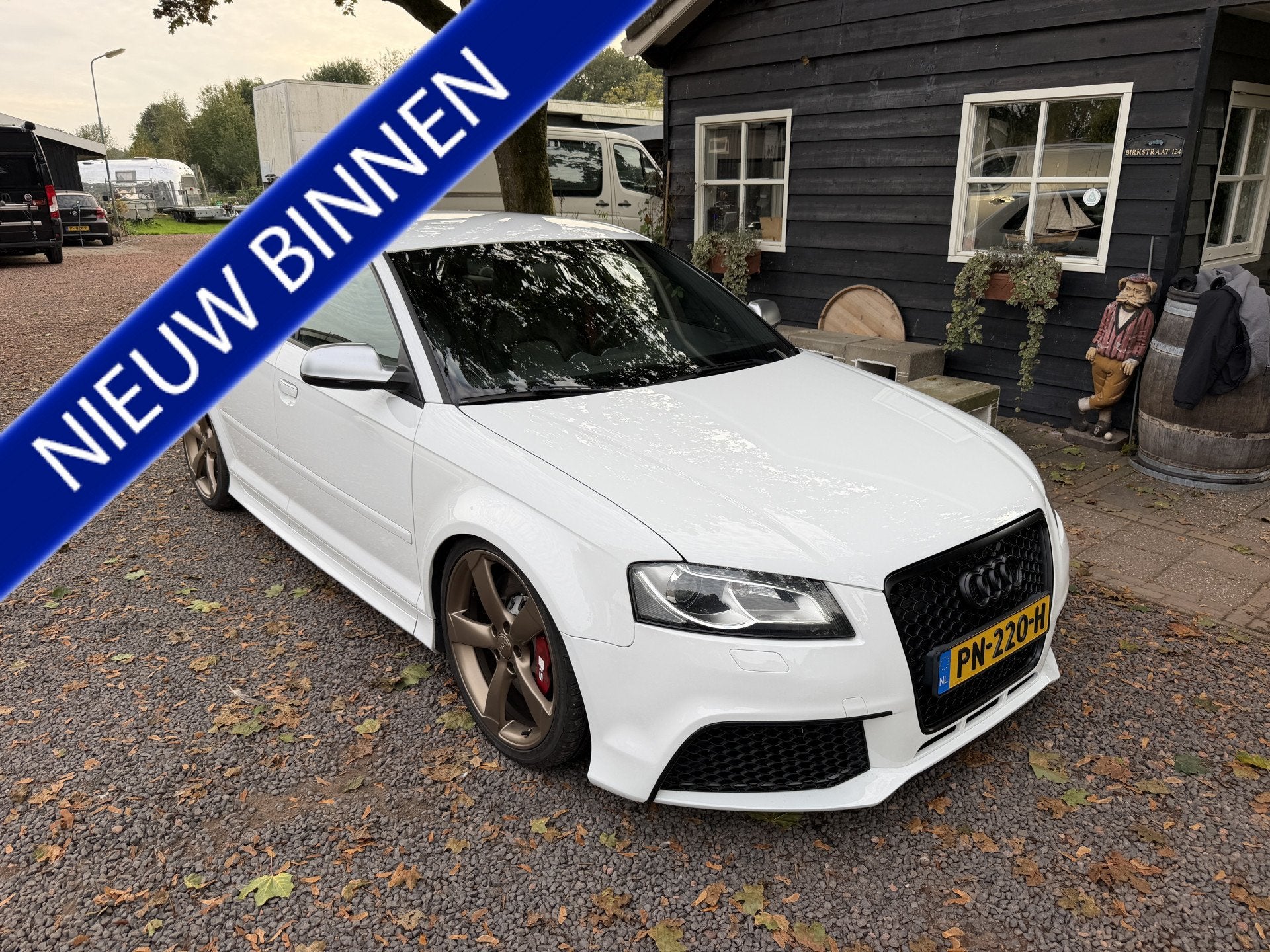 Audi RS3 Sportback 2.5 T Quattro Exclusive (bj 2012), Auto's, Automaat, Euro 5, Gebruikt, Zwart