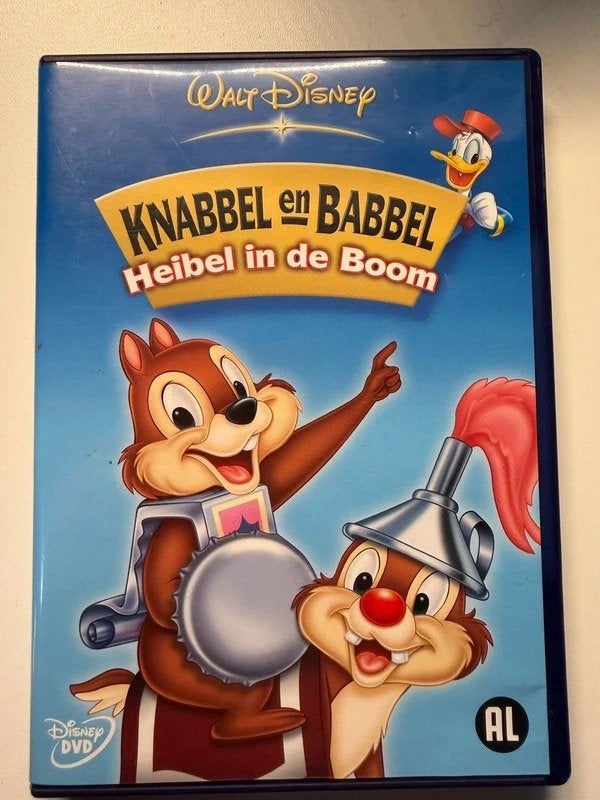 Knabbel en Babbel - Heibel in de Boom (2005) DVD | Actie 5=4, Cd's en Dvd's, Dvd's | Tekenfilms en Animatie, Zo goed als nieuw