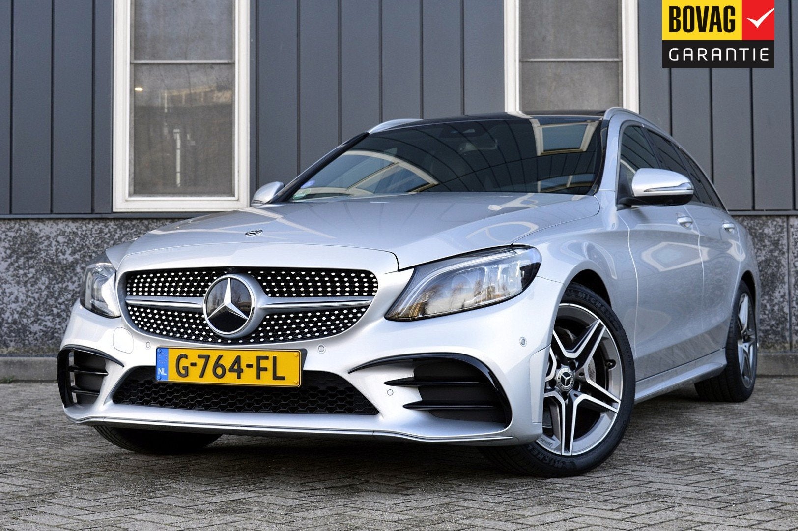 Mercedes-Benz C-Klasse Estate 180 AMG-Line Rijklaarprijs-Gar, Automaat, 84 €/maand, 750 kg, 5 stoelen