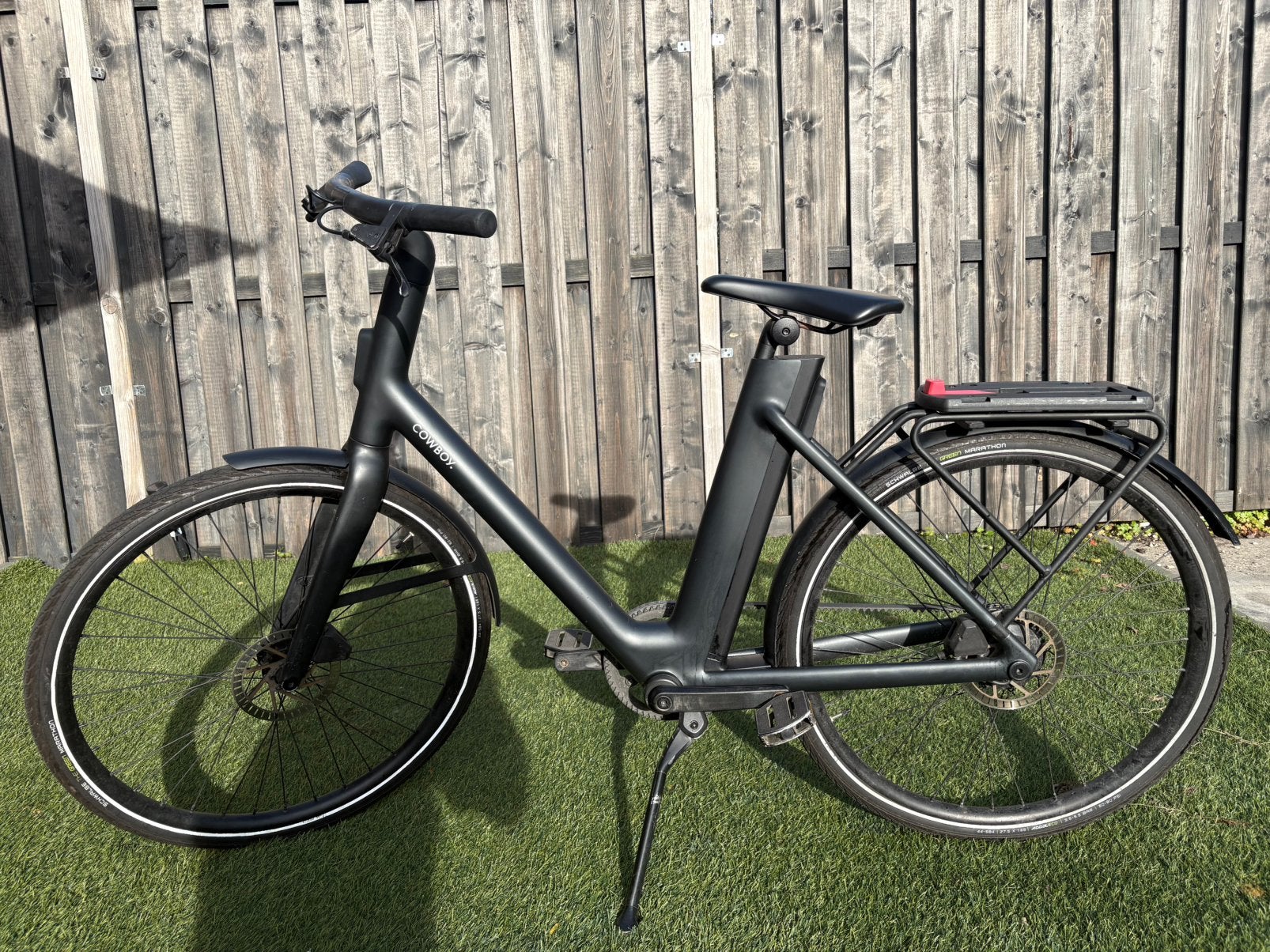 cowboy fiets, Ophalen, Zo goed als nieuw, 55 tot 59 cm, 30 tot 50 km per accu