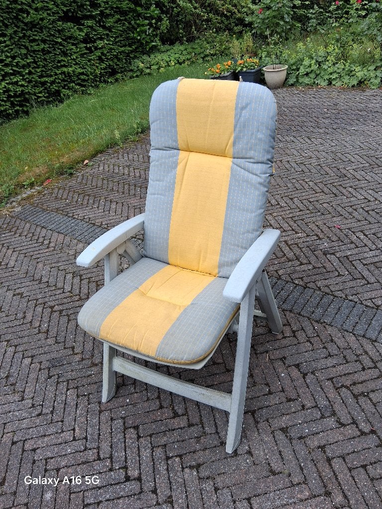Tuinstoelen, tafel, Ophalen, Gebruikt, Kunststof