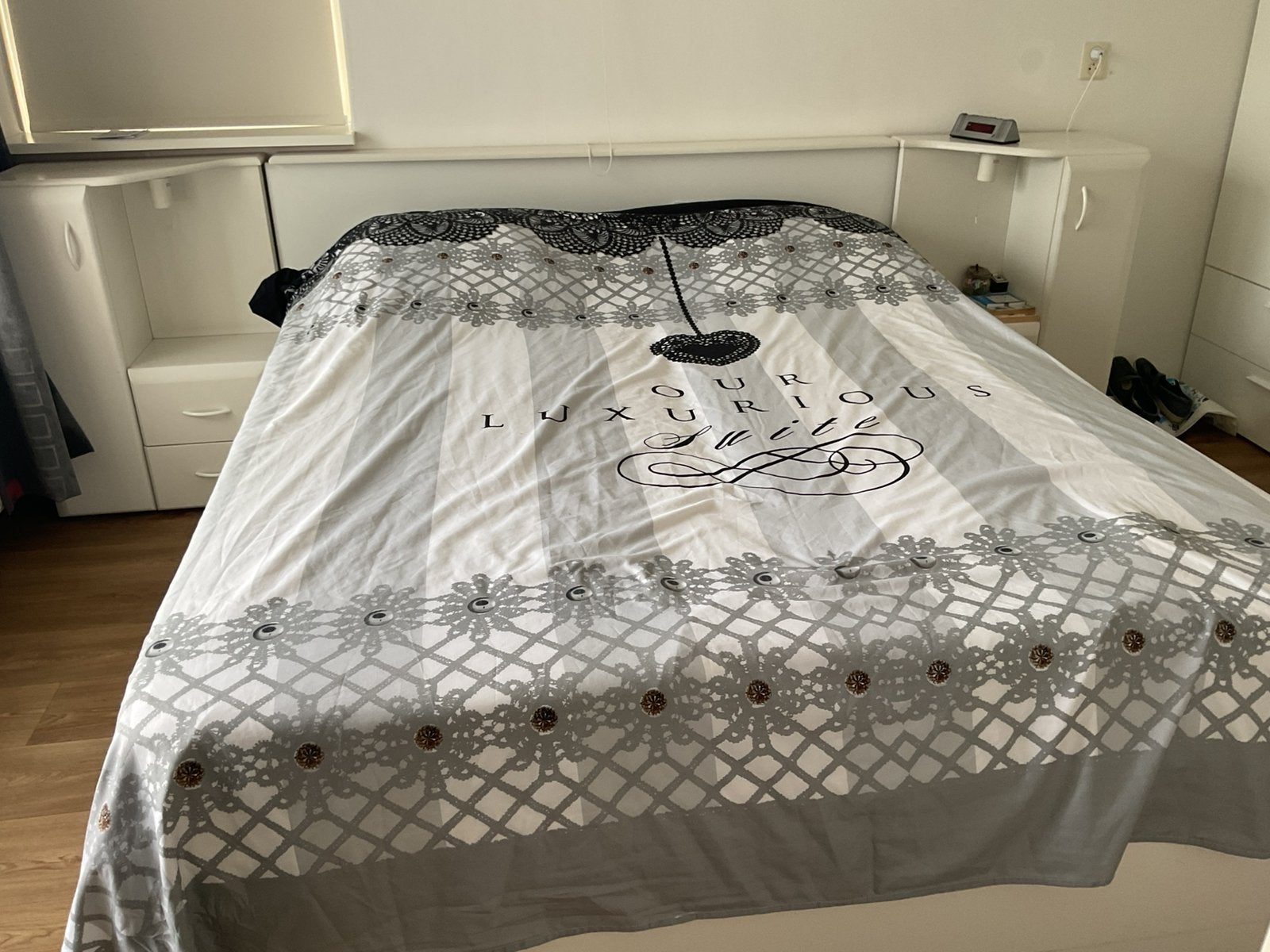 Ledikant / bed, Huis en Inrichting, Slaapkamer | Complete slaapkamers, Ophalen, Zo goed als nieuw, Tweepersoons