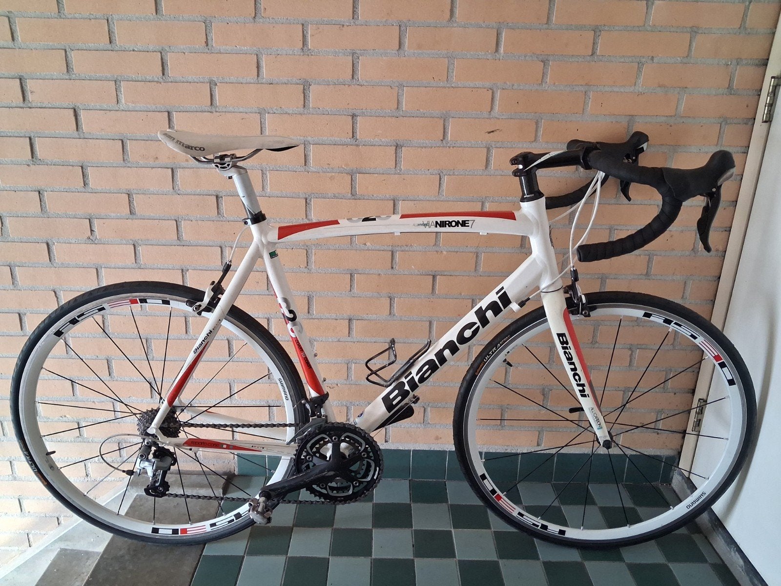 Bianchi Vianirone 7, Fietsen en Brommers, 28 inch, Gebruikt, Velgrem, Aluminium