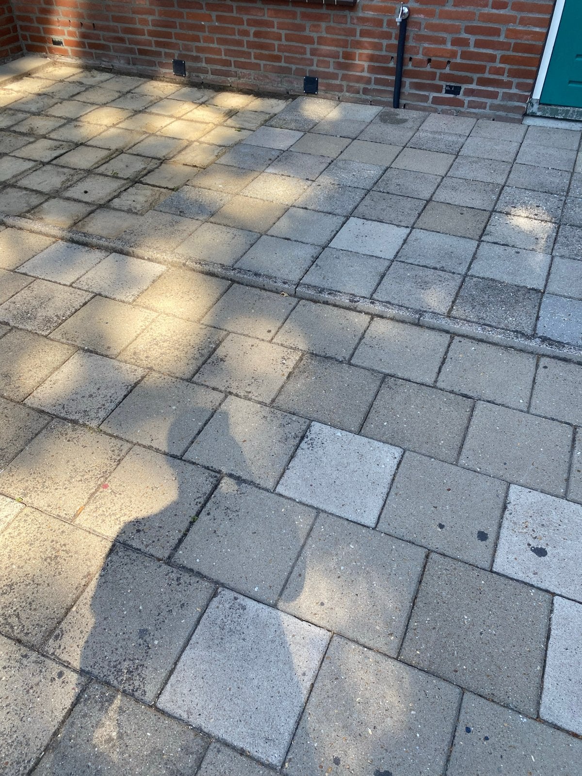 Gratis gebruikte stoeptegels 30x30x4 - ca. 360 stuks, Ophalen, Gebruikt, 10 m² of meer, Beton