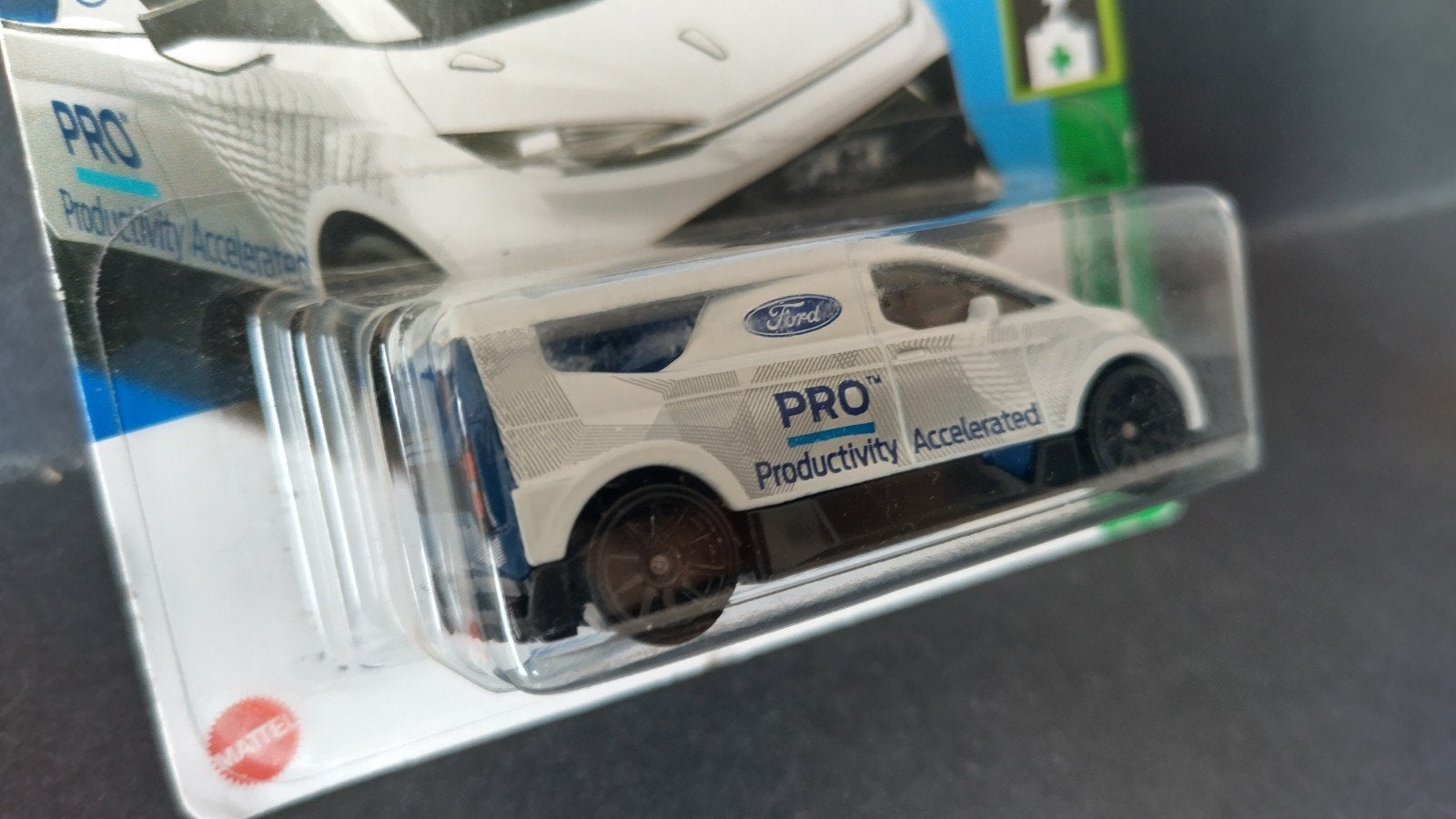 Ford Transit Performance Supervan 4 wit Hotwheels Pol, Auto, Verzenden, Nieuw, .