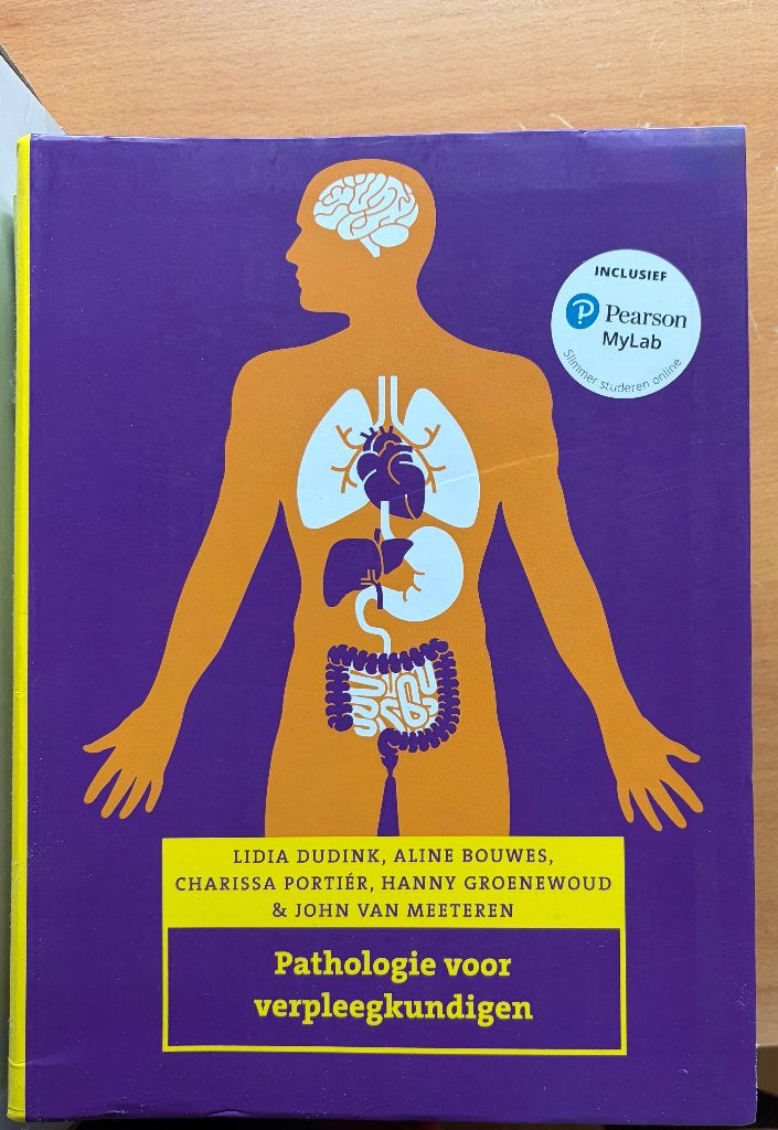 Pathologie voor verpleegkundigen - Inclusief MyLab, Boeken, Diverse auteurs, Zo goed als nieuw, Gamma, HBO
