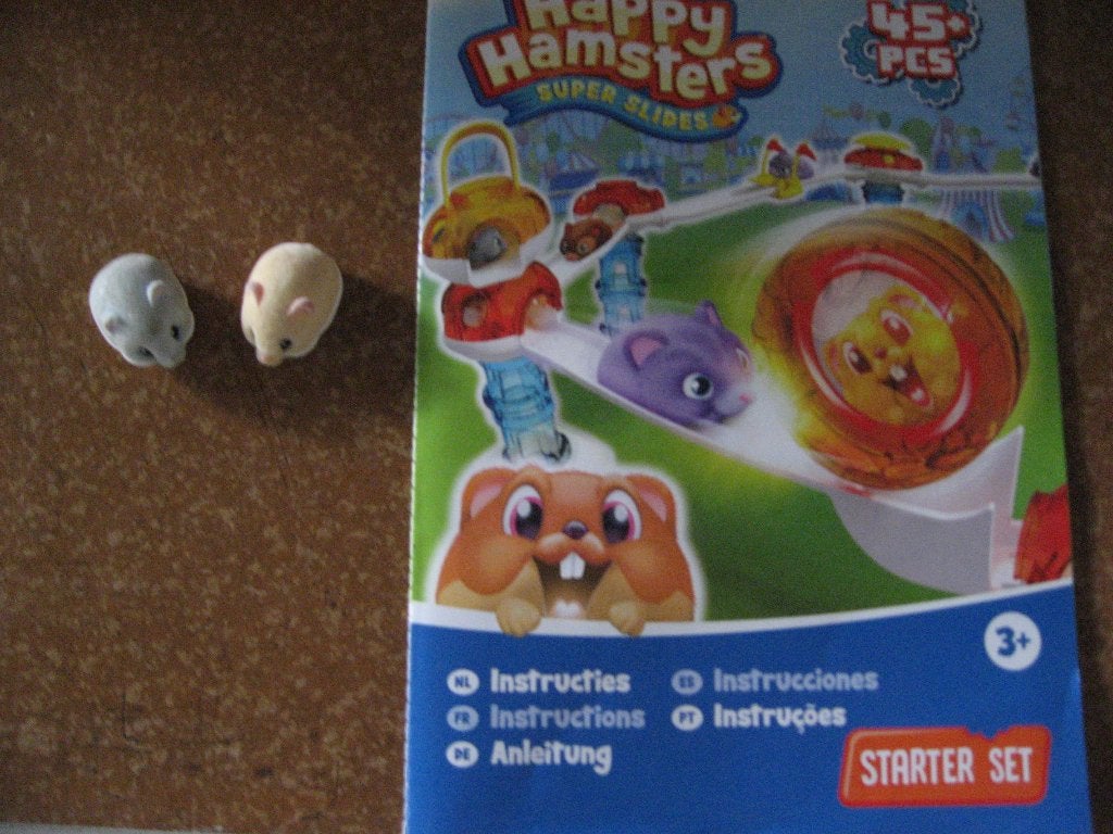 knikker(race) baan Happy hamsters ( starter en de luxe set), Overige merken, Zelf te bouwen, Ophalen of Verzenden, Zo goed als nieuw