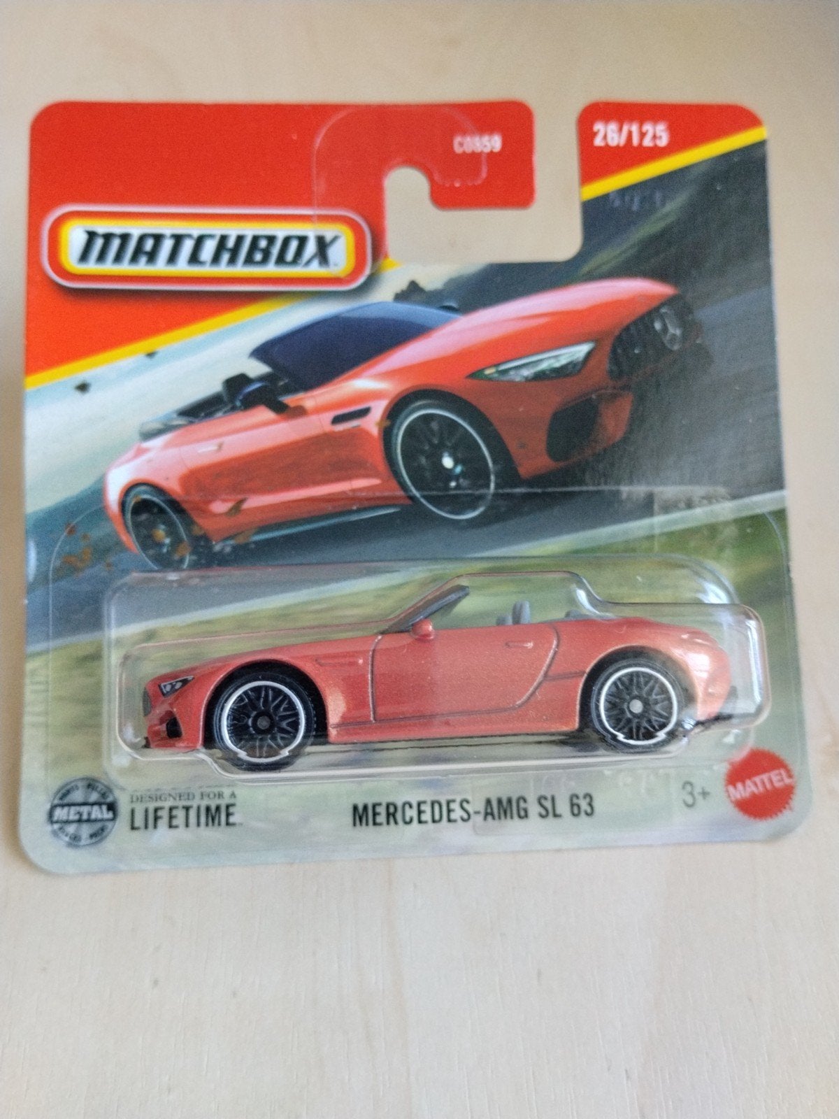 Matchbox Mercedes Benz amg sl 63, Ophalen of Verzenden, Nieuw, Auto