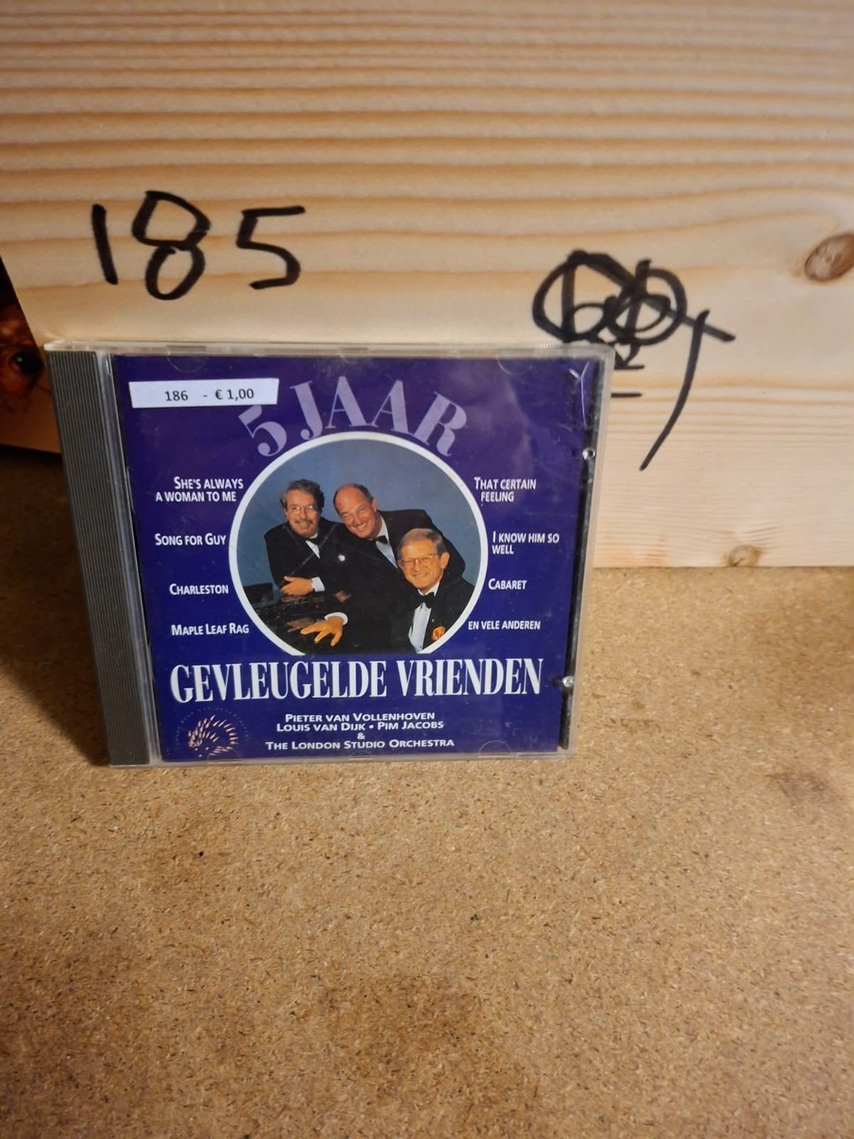 Gevleugelde Vrienden - 5 Jaar (CD), Ophalen of Verzenden, Gebruikt, Album, Inclusief doosje