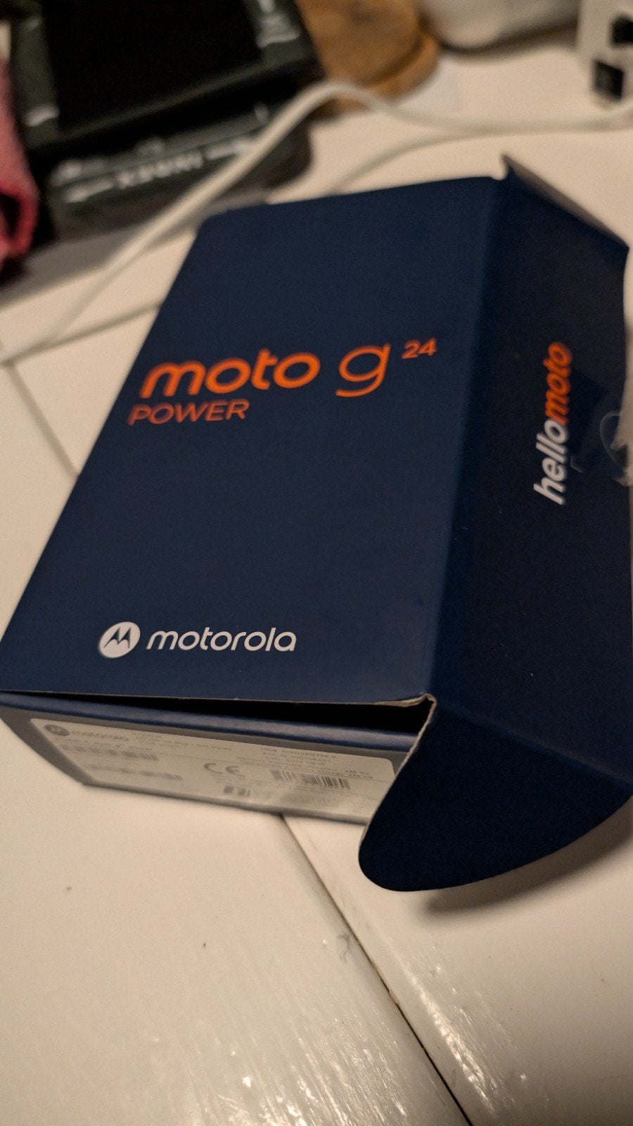 Motorola moto g24 POWER 8GB ram 256 storage, Telecommunicatie, Ophalen, Gebruikt, Klassiek of Candybar, Zonder simlock