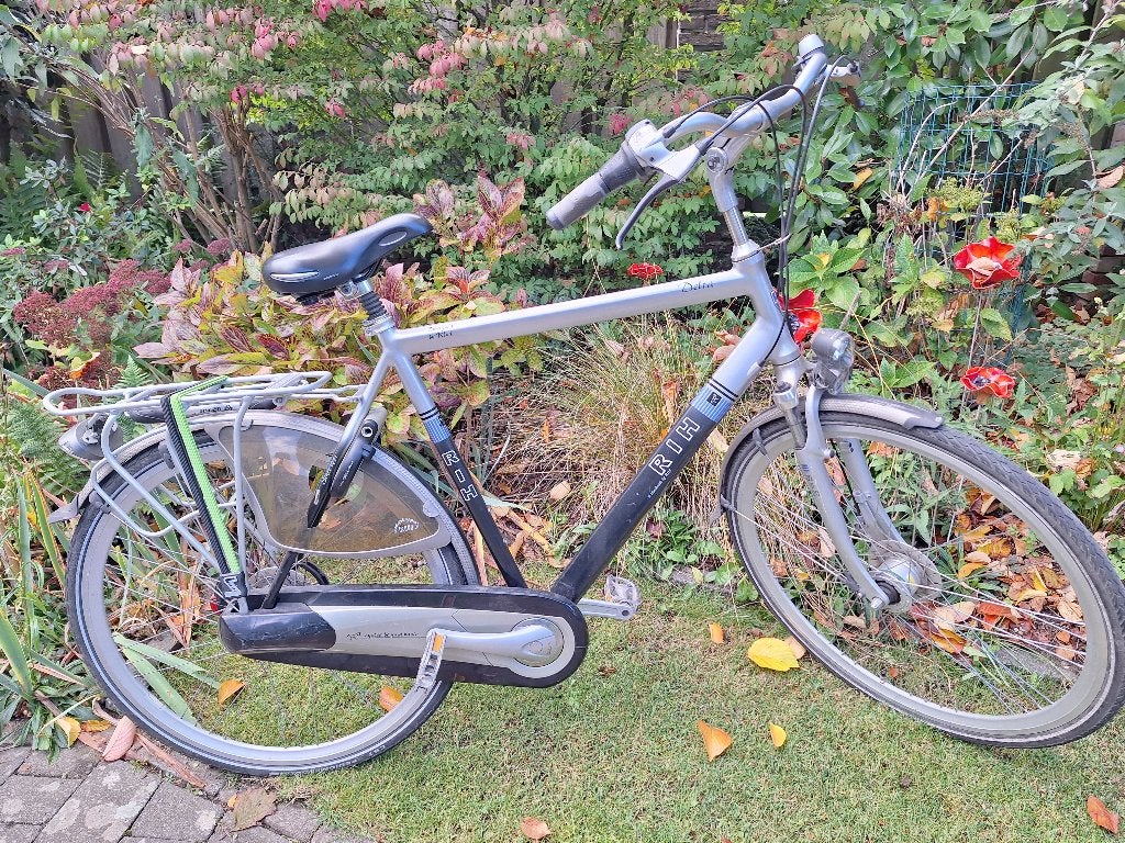 Heren Fiets RIH, Gebruikt, Versnellingen, 57 tot 61 cm, Trommelrem