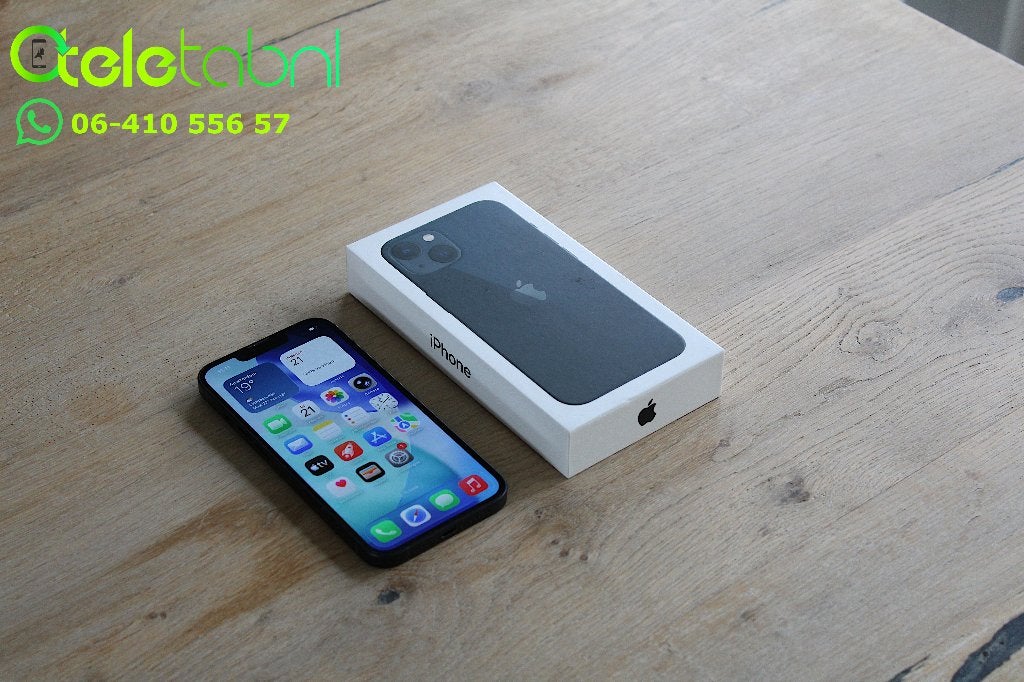 Apple iPhone 13 - 128GB - Midnight | Compleet | Zeer netjes, Telecommunicatie, Mobiele telefoons | Apple iPhone, Zo goed als nieuw