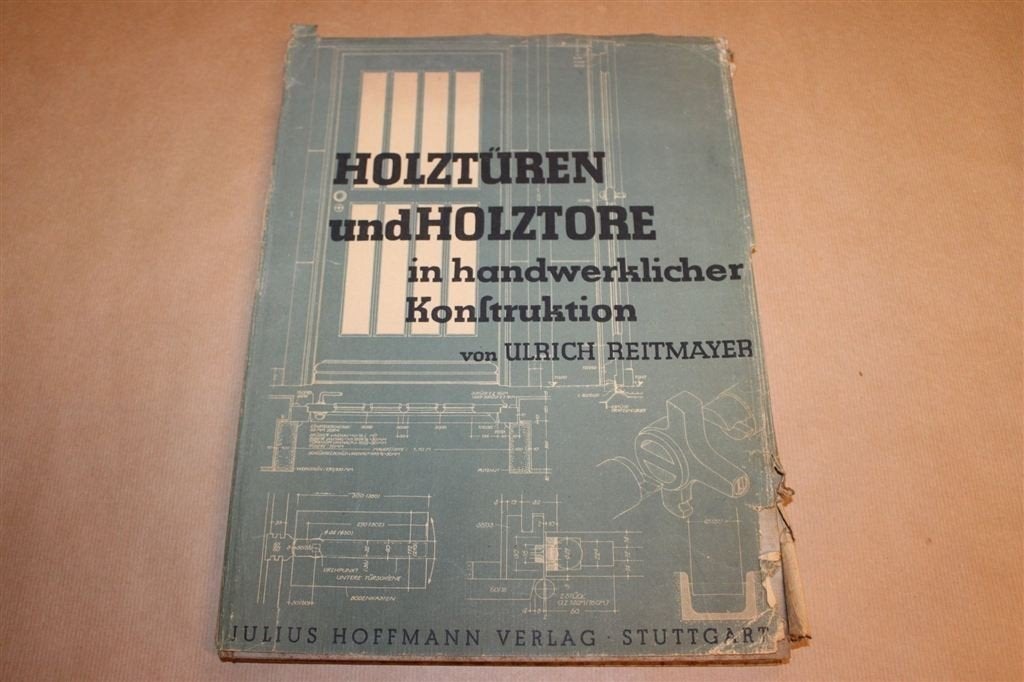 Holztüren und Holztore — Vakboek met Werktekeningen 1949, Ophalen of Verzenden, Gelezen, Architecten
