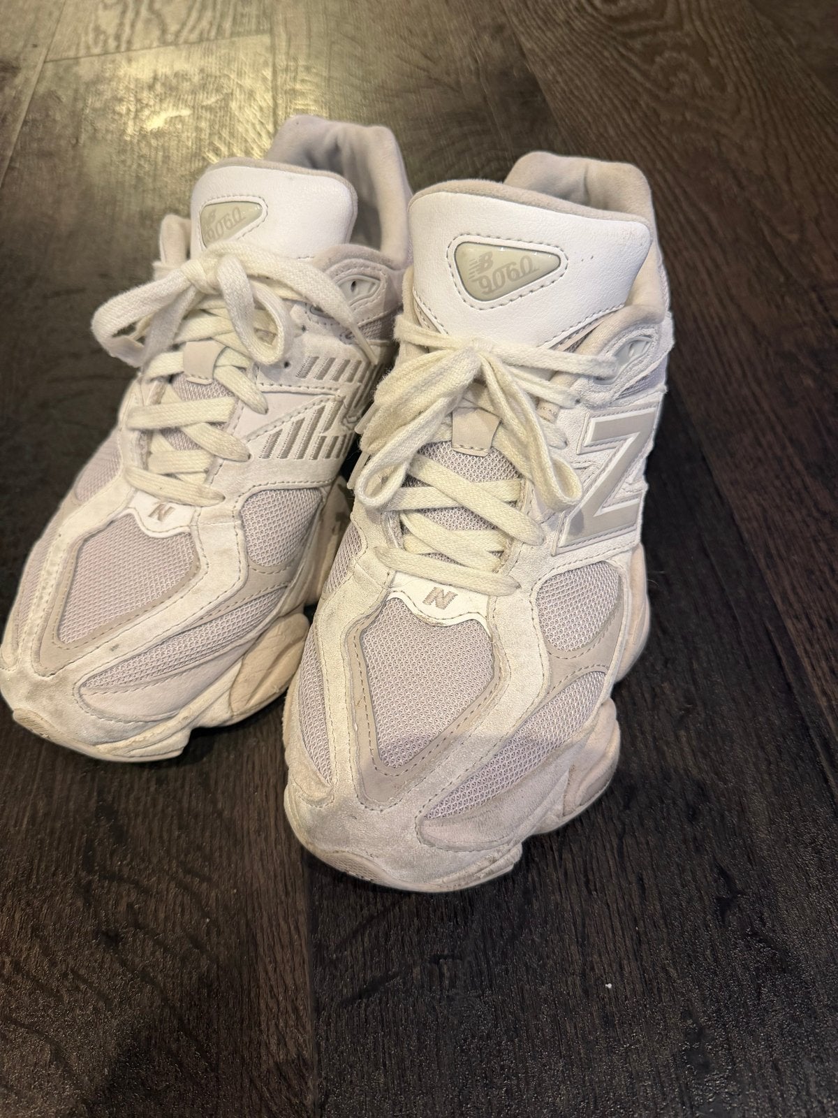 New Balance 9060 Heren Sneakers - Zo goed als nieuw, Verzenden, Zo goed als nieuw, Wit, Sneakers of Gympen