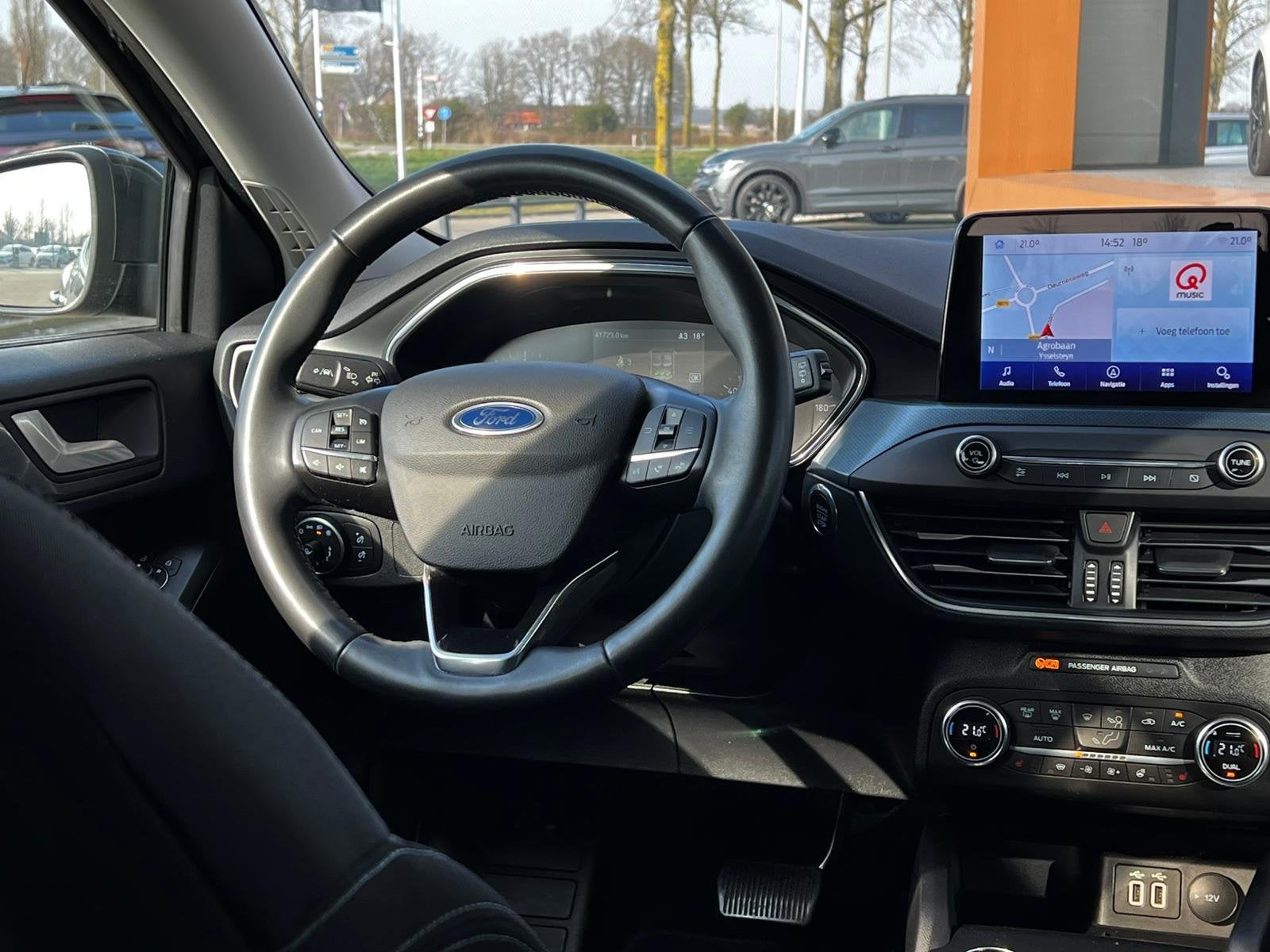 Ford Focus Wagon 1.0 EcoBoost Hybrid Active/Automaat/Winterp, 125 pk, Gebruikt, Lichtsensor, 3 cilinders