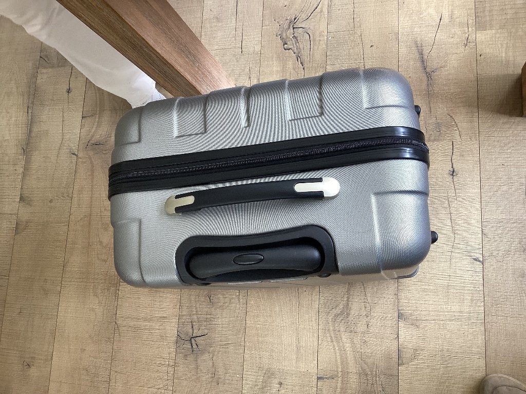 Reis koffer, Sieraden, Tassen en Uiterlijk, Gebruikt, Hard kunststof, 45 tot 55 cm, Slot