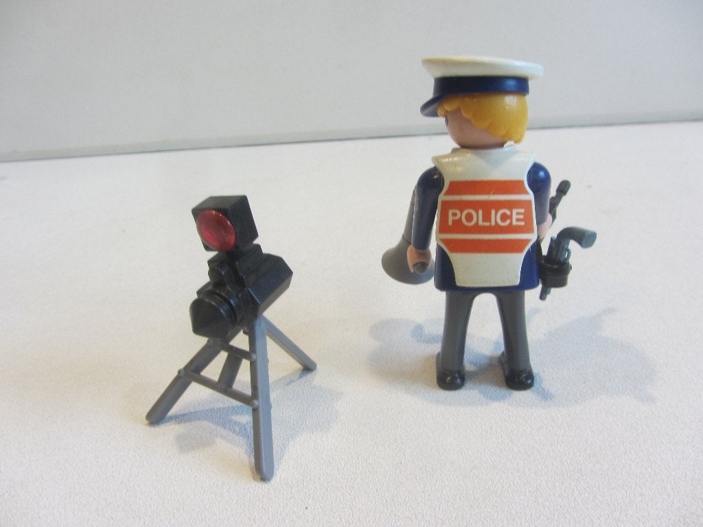 Playmobil Politie radarcontrole – 4900, Ophalen of Verzenden, Gebruikt, Losse onderdelen