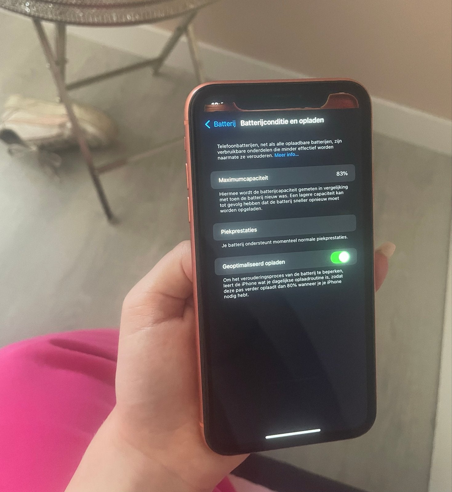 Apple iPhone XR 64GB Koraalrood - Goede staat, Telecommunicatie, Mobiele telefoons | Apple iPhone, Gebruikt, IPhone XR, Ophalen of Verzenden