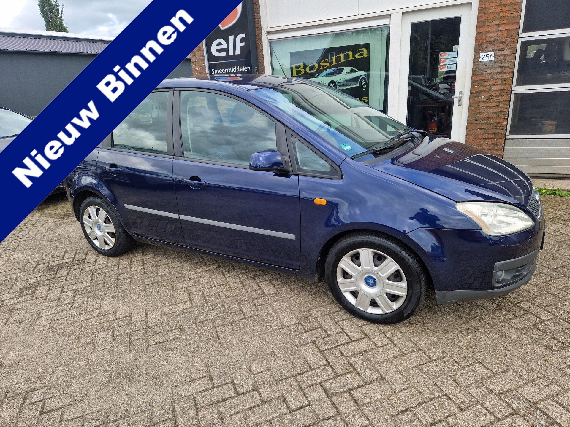 Ford Focus C-MAX 1.6-16V ''Trend'' Hoge instap - Airco - Apk, Voorwielaandrijving, 1596 cc, Gebruikt, Metallic lak
