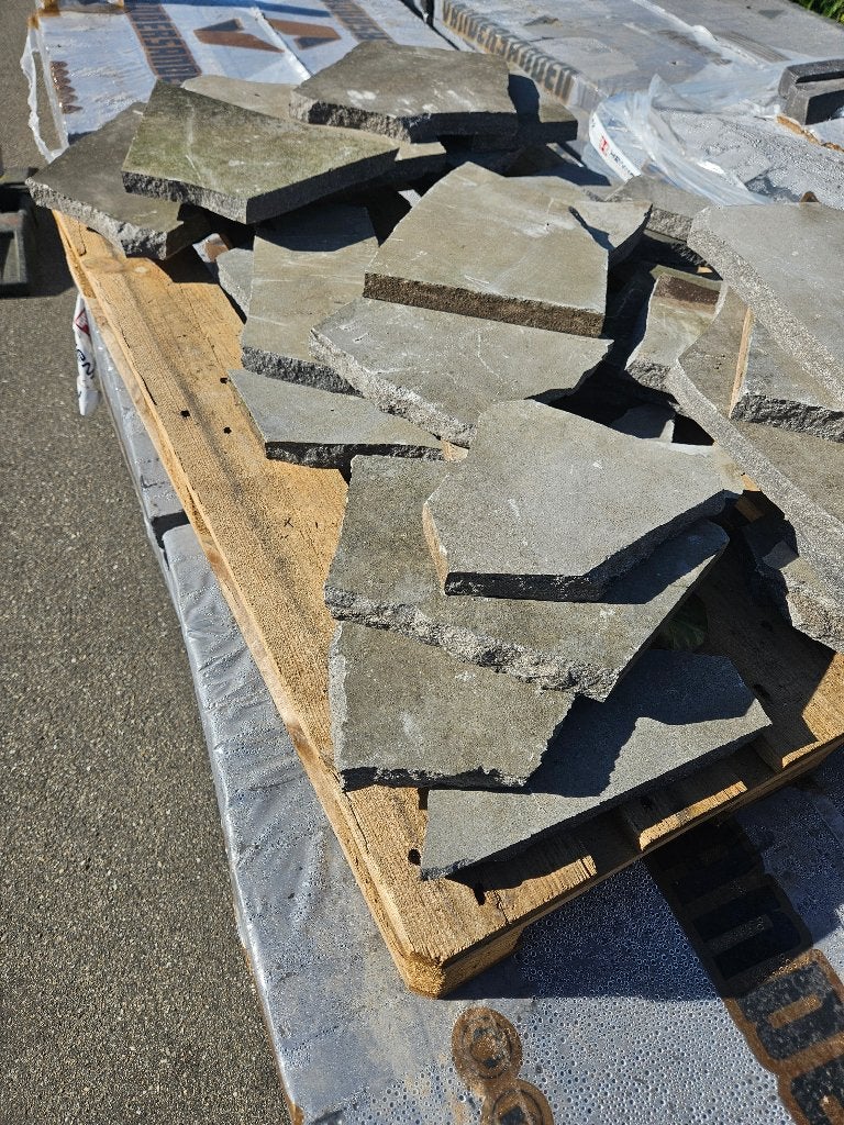 Leisteen Flagstone, Tuin en Terras, Ophalen, Gebruikt, Terrastegels, Natuursteen