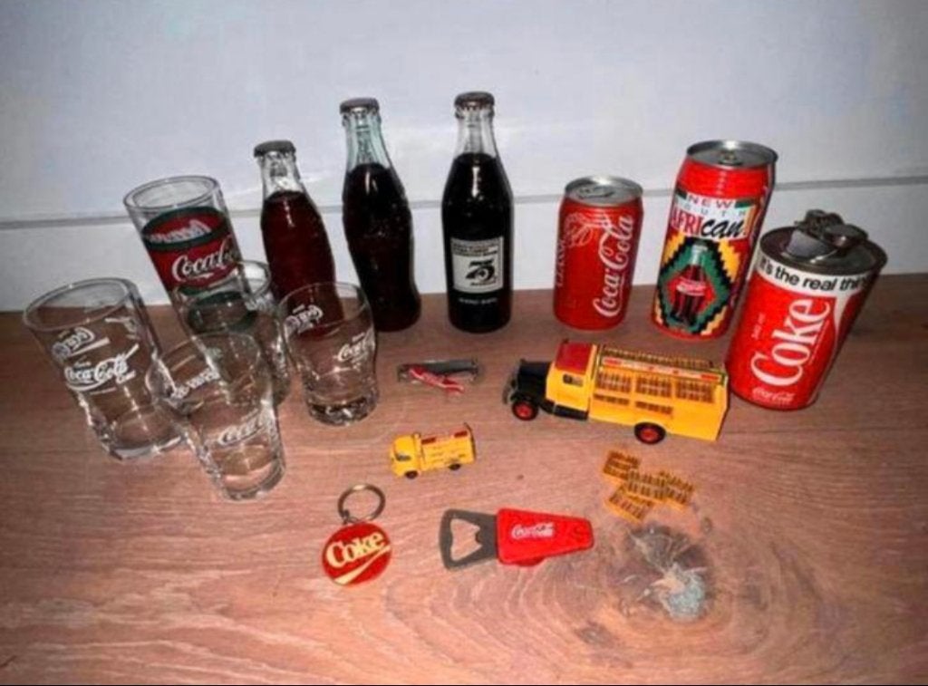 coca cola verzameling, Ophalen of Verzenden, Gebruikt, Gebruiksvoorwerp