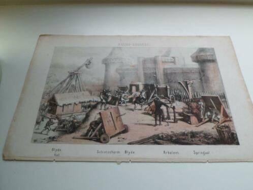 23 afbeeldingen van Litho's 28 x 18 cm, Ophalen of Verzenden