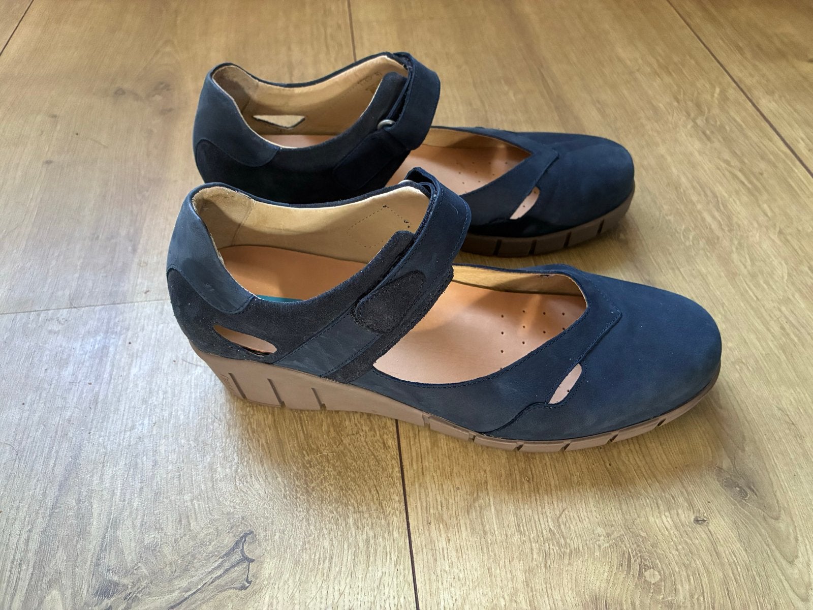 Wolky schoenen maat 41, Kleding | Dames, Wolky, Zo goed als nieuw, Verzenden, Blauw