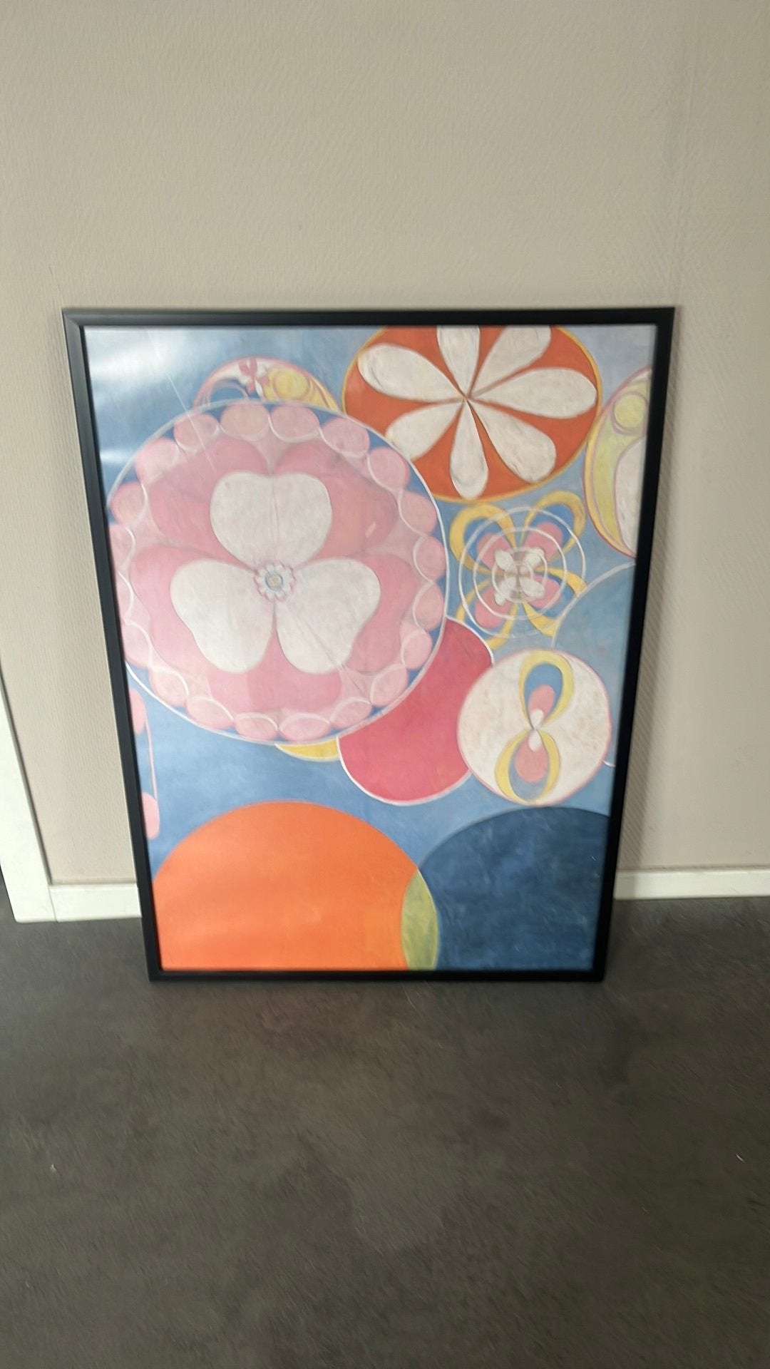 Poster met lijst, Ophalen