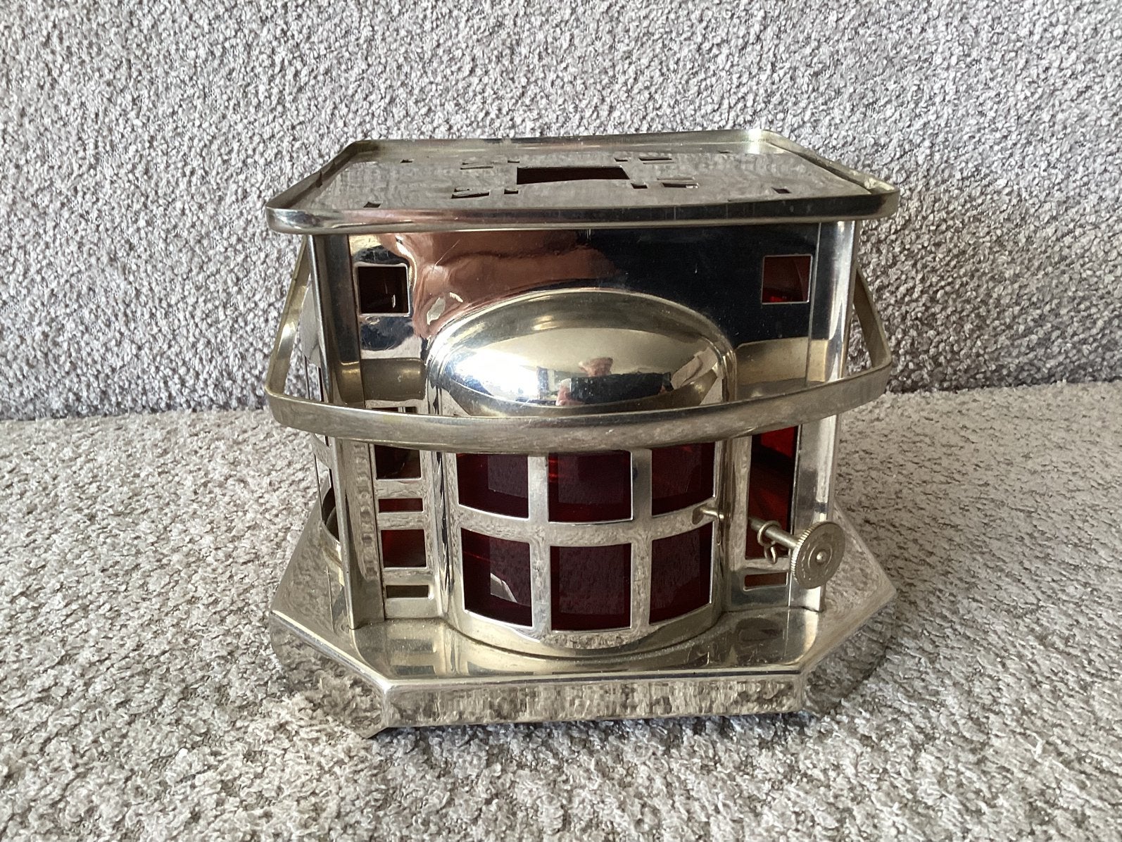 Antieke/vintage theewarmer op petroleum, Ophalen