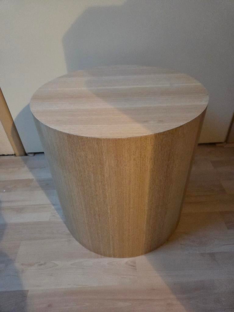 Bijzettafel, Huis en Inrichting, Woonaccessoires | Prullenbakken, Minder dan 10 liter, Ophalen, Zo goed als nieuw, Overige materialen