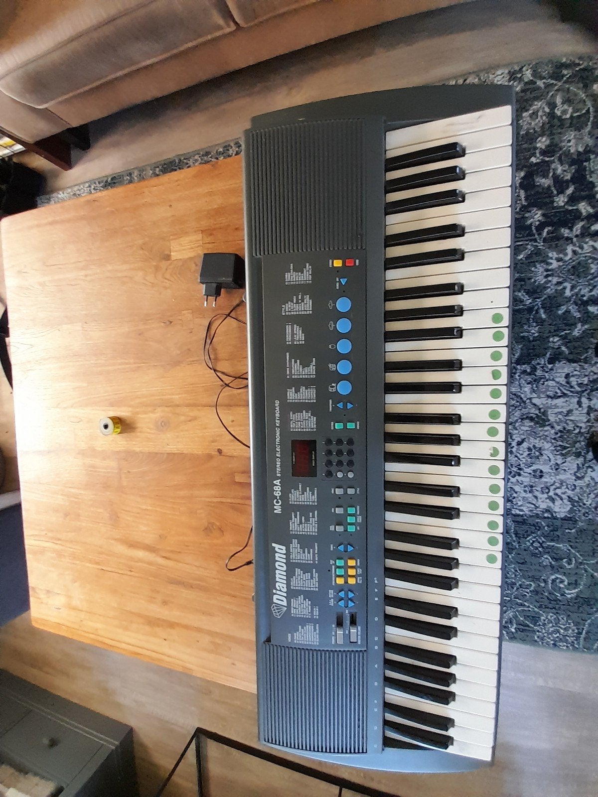 Diamond MC-68A Stereo Elektronisch Keyboard, Ophalen of Verzenden, Gebruikt, 61 toetsen, Overige merken
