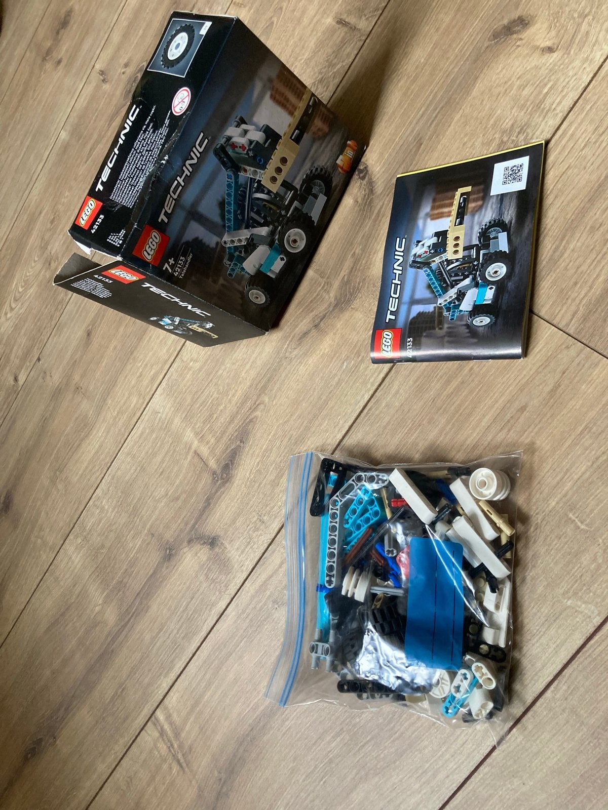 Lego Technic 42133 Verreiker met doos en instructies, Gebruikt, Lego, Ophalen of Verzenden, Complete set