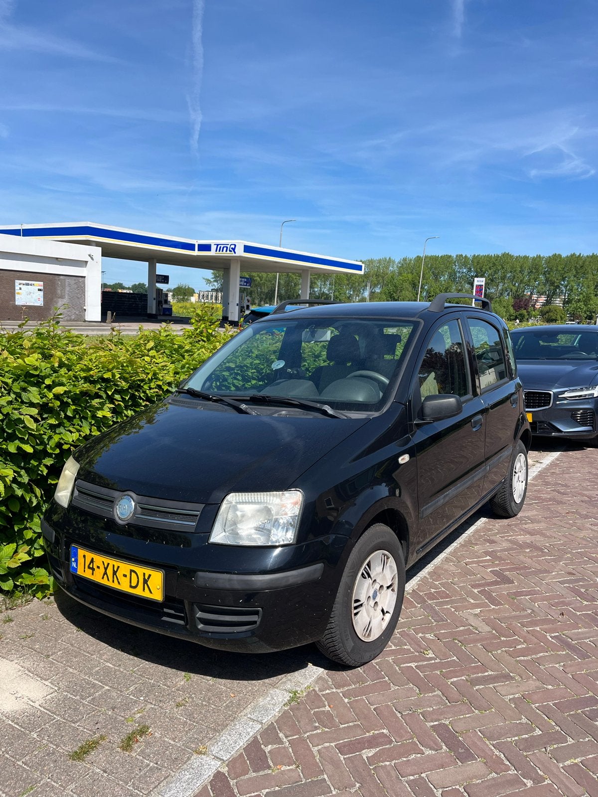 Fiat Panda 2007 - apk tot 24-06-27!, Auto's, Fiat, Voorwielaandrijving, Zwart, Origineel Nederlands, Handgeschakeld