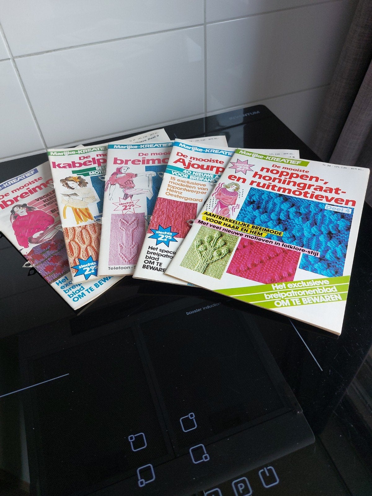 Marijke-Kreatief Breipatronen Boeken - Diverse Motieven, Ophalen, Gebruikt, Breien, Patroon of Boek
