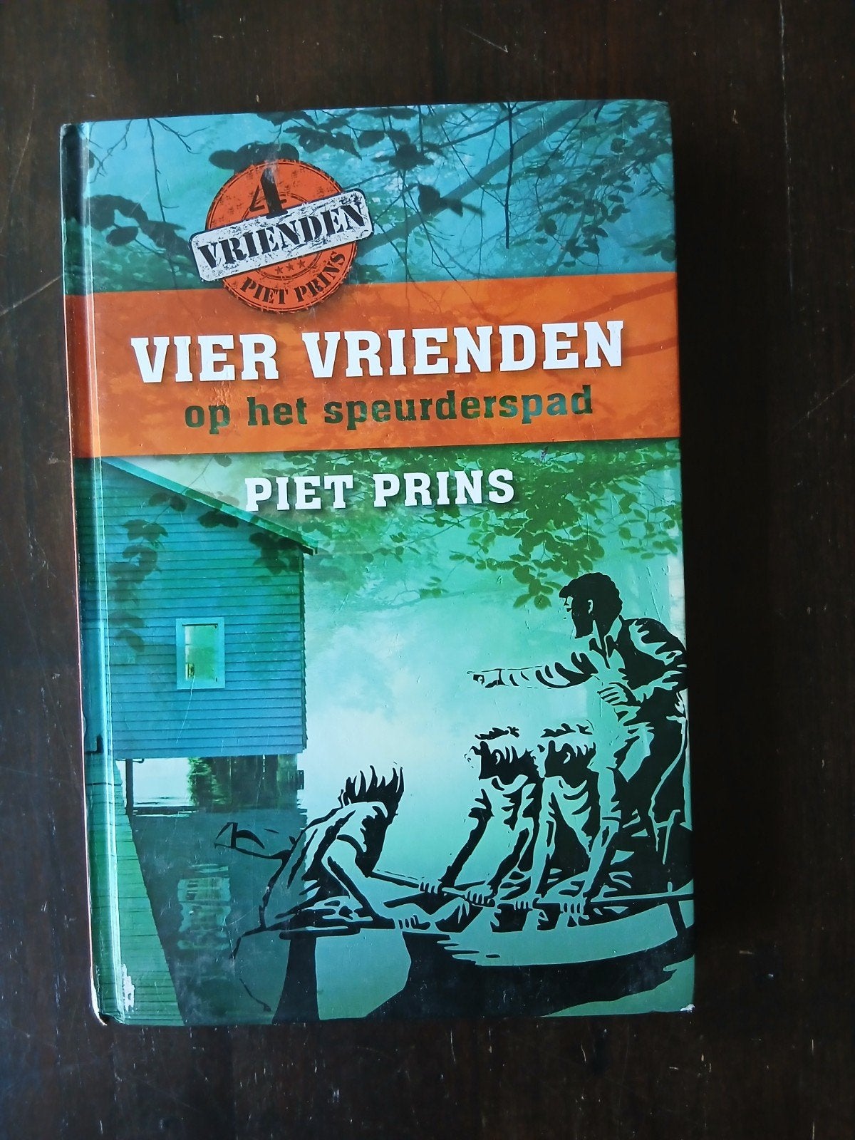 Vier Vrienden op het speurderspad - Piet Prins, Boeken, Ophalen of Verzenden, Gelezen, Piet prins