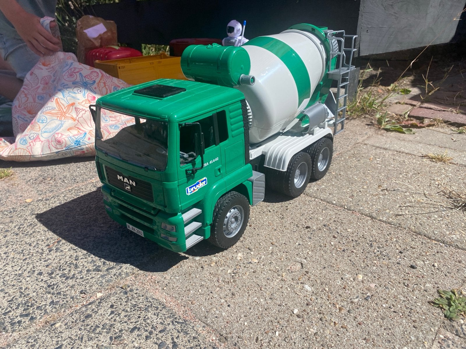 Bruder MAN Cementwagen - Realistisch Speelgoedvoertuig, Ophalen of Verzenden, Zo goed als nieuw