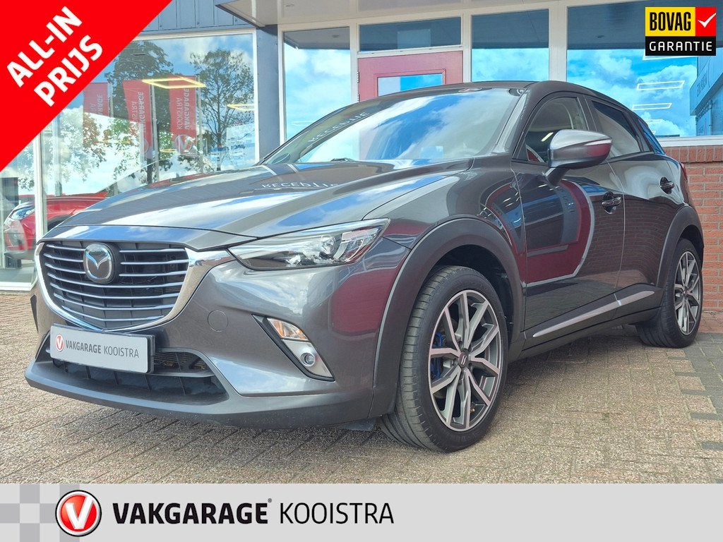 Mazda CX-3 2.0 Sports-Line 120 GT-M|Camera|Navi|Bose|Head-up, Gebruikt, 4 cilinders, Handgeschakeld, SUV of Terreinwagen
