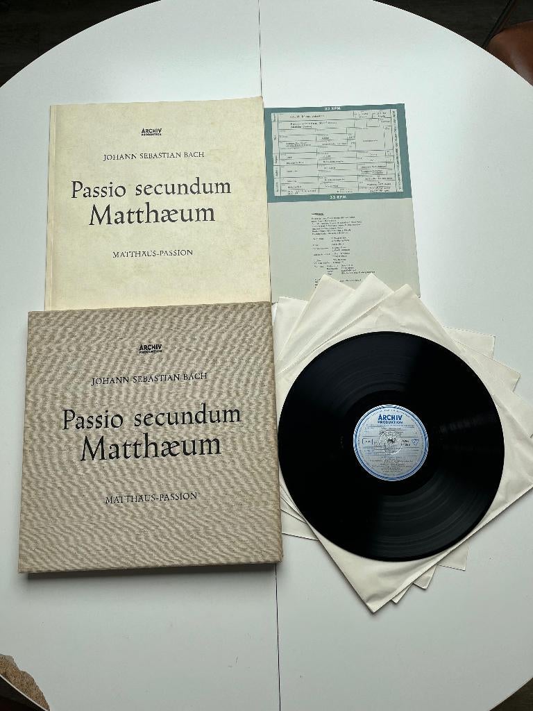 Matthäus Passion | Karl Richter | Archiv Produktion, Ophalen, Overige formaten, Zo goed als nieuw, Inclusief boekje