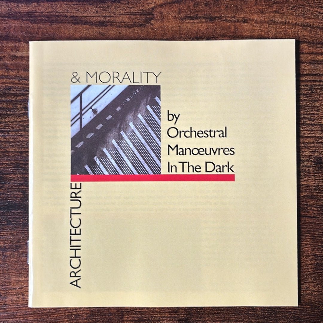 CD Orchestral Manoeuvres In The Dark - Architecture & Moral., Inclusief doosje, New wave, Ophalen of Verzenden, Zo goed als nieuw
