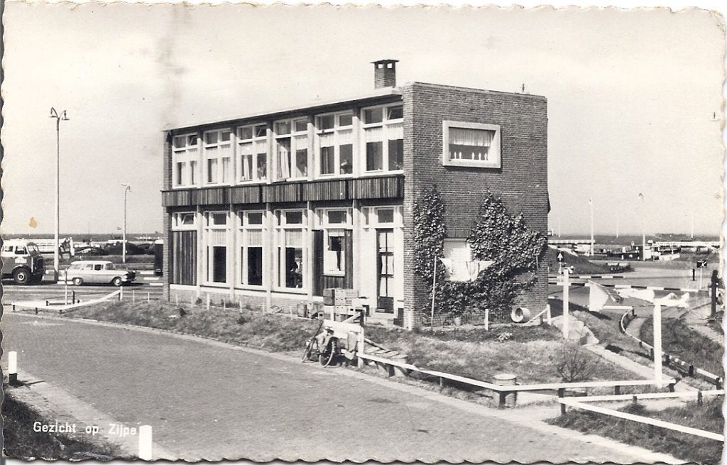 Gezicht op Zijpe 1961, Verzenden, 1960 tot 1980, Gelopen, Zeeland