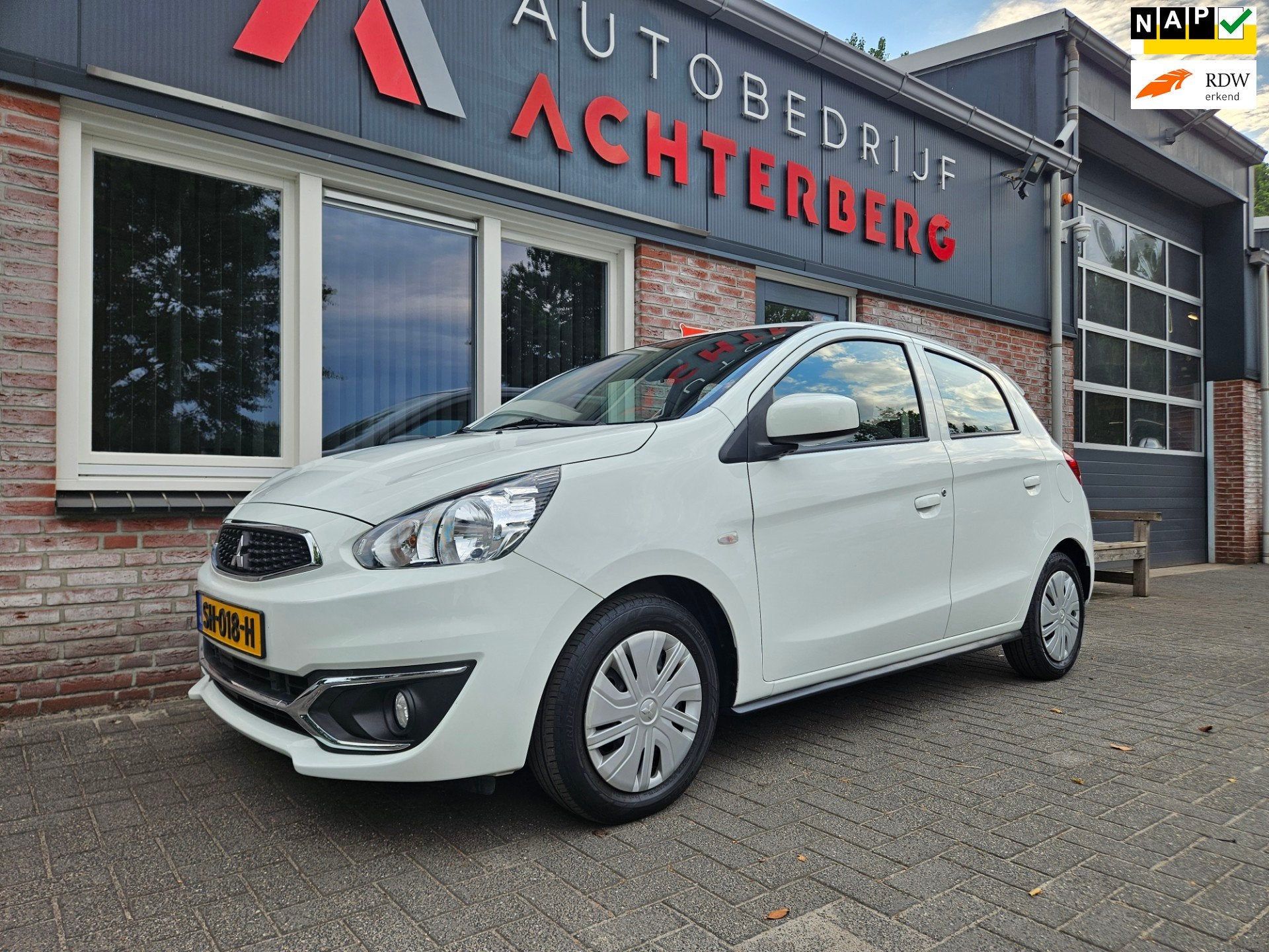 Mitsubishi Space Star 1.0 Cool+ Airco! Dealer Onderhouden! N, Auto's, Voorwielaandrijving, Dealer onderhouden, Gebruikt, Euro 6