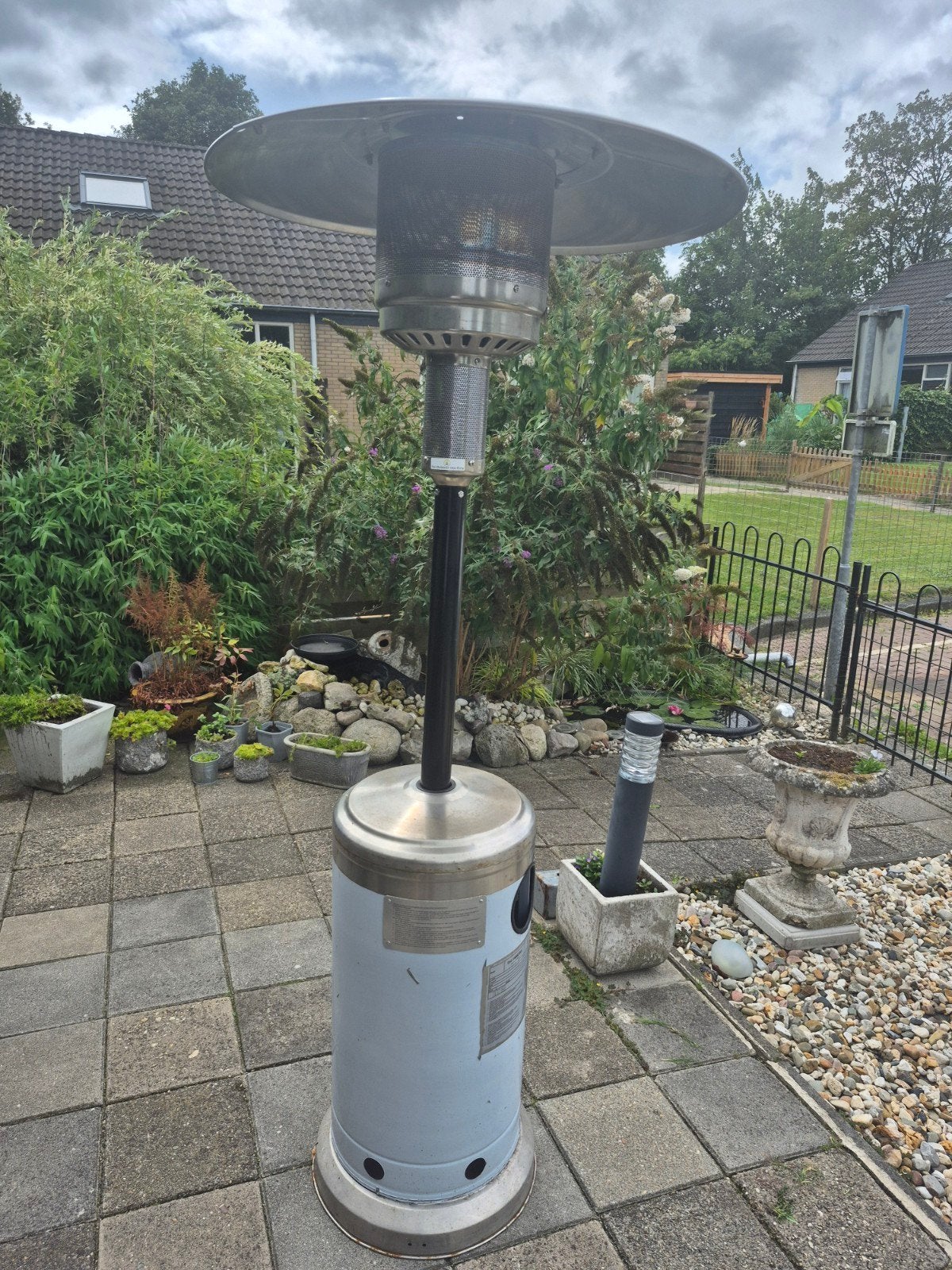 terras heater (eurom), Tuin en Terras, Terrasverwarmers, Ophalen, Gebruikt