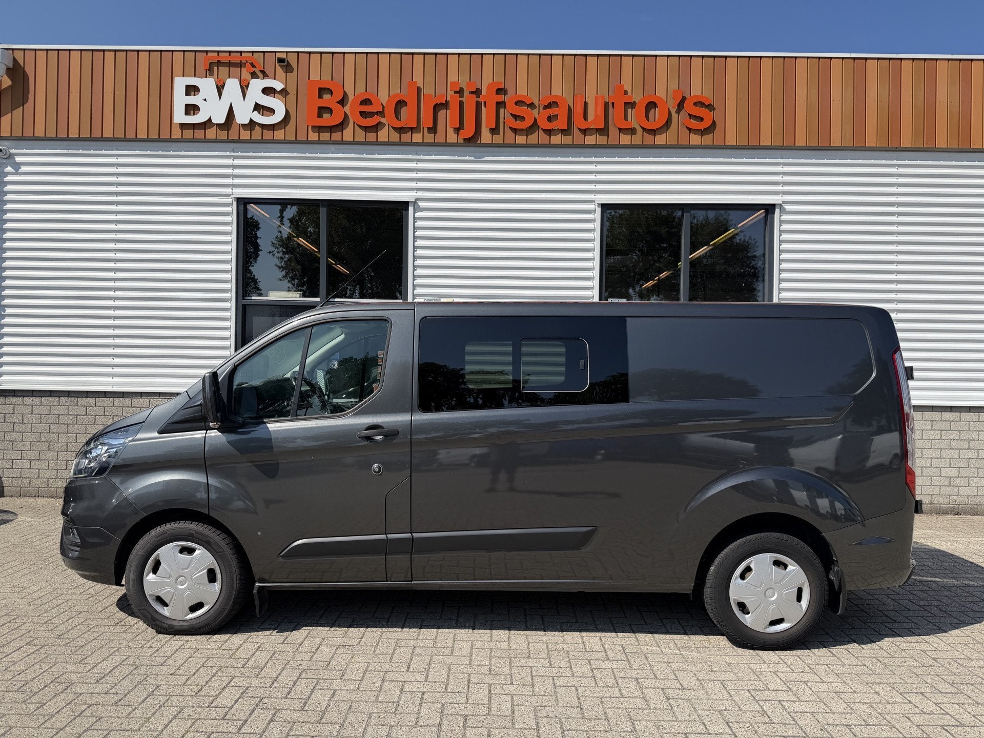 Ford Transit Custom 320 2.0 TDCI automaat L2H1 Trend / 3 per, Auto's, Stof, Gebruikt, 4 cilinders, Met garantie (alle)