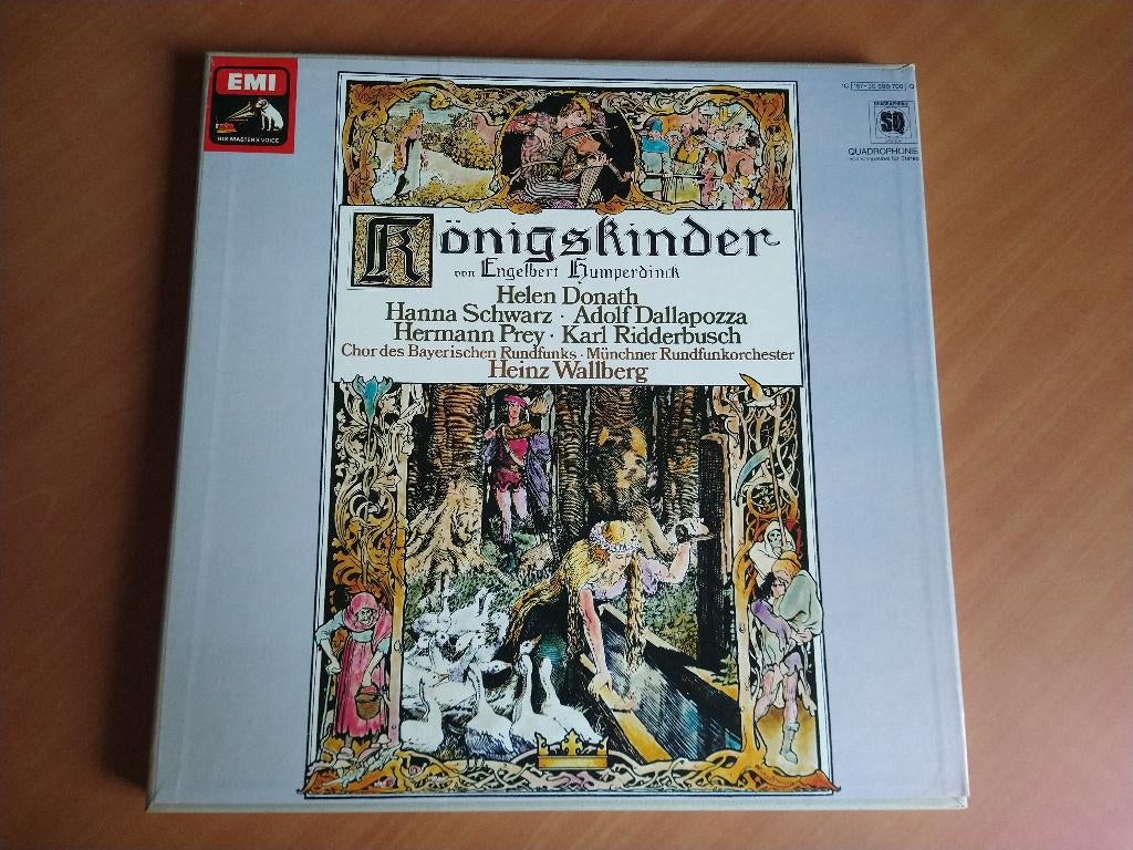 3-LP-Box Engelbert Humperdinck - Königskinder., Overige typen, Ophalen of Verzenden, Zo goed als nieuw, 12 inch
