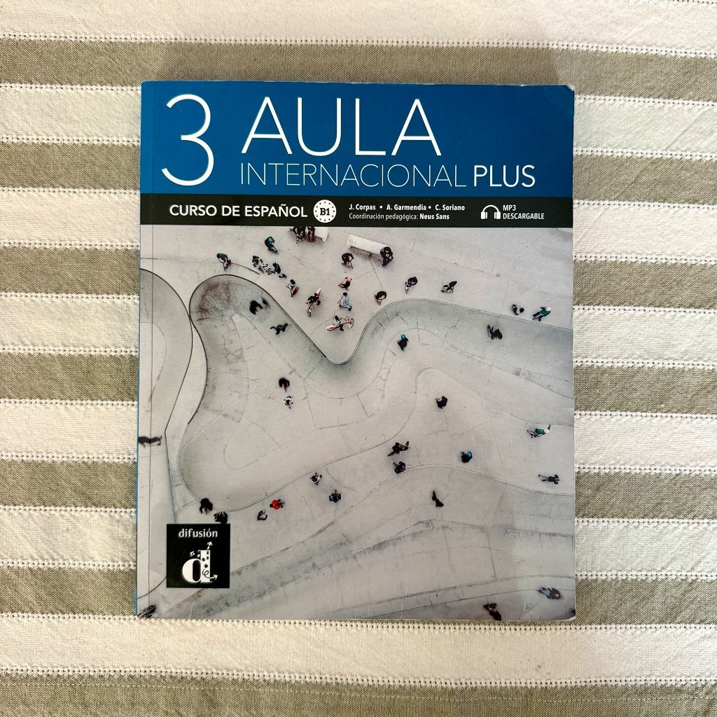 aula 3 internacional plus b1 spaans boek difusión, Difusión, Non-fictie, Ophalen of Verzenden, Zo goed als nieuw