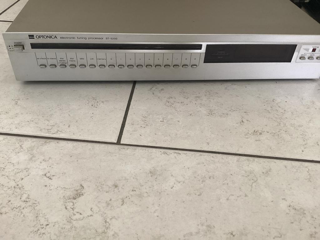 Optonica ST-5200 Electronic Tuning Processor, Ophalen, Gebruikt, Analoog