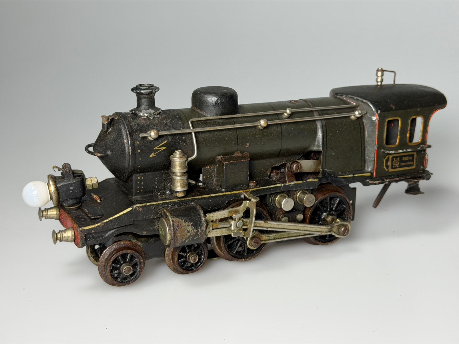 Sterkstroom elektrische Marklin locomotief spoor 0, Antiek en Kunst, Antiek | Speelgoed, Ophalen of Verzenden